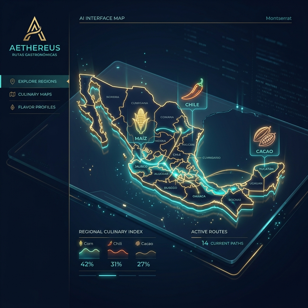 aethereus: rutas gastronomicas